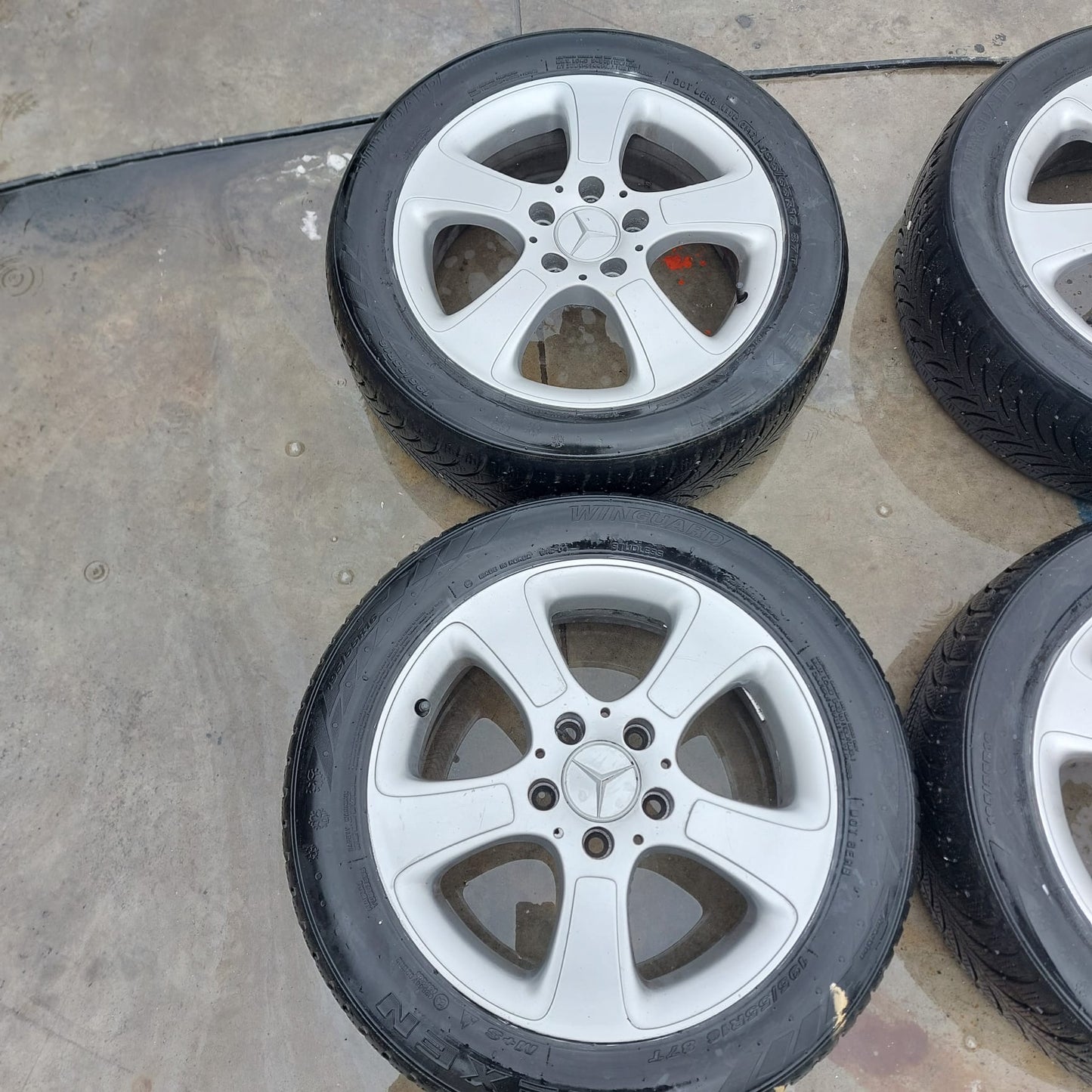 4 Cerchi in Lega da 16 per Mercedes A W169 3 Serie