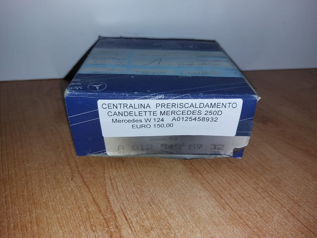 Centralina preriscaldamento