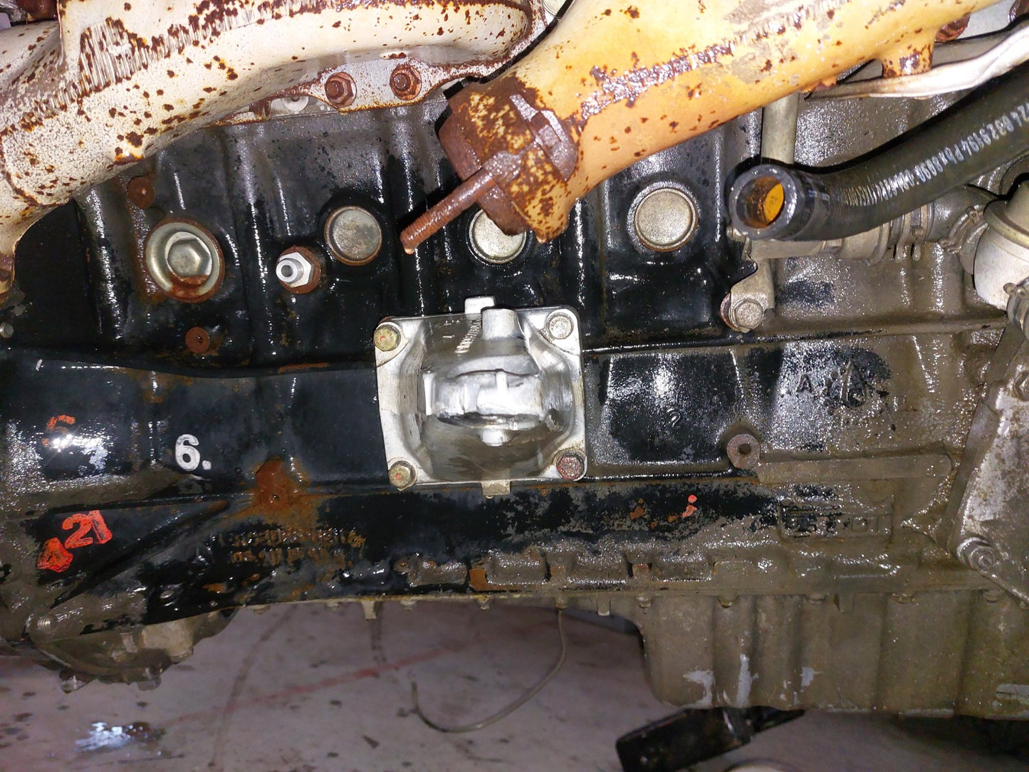 Motore Mercedes W124 (104980)