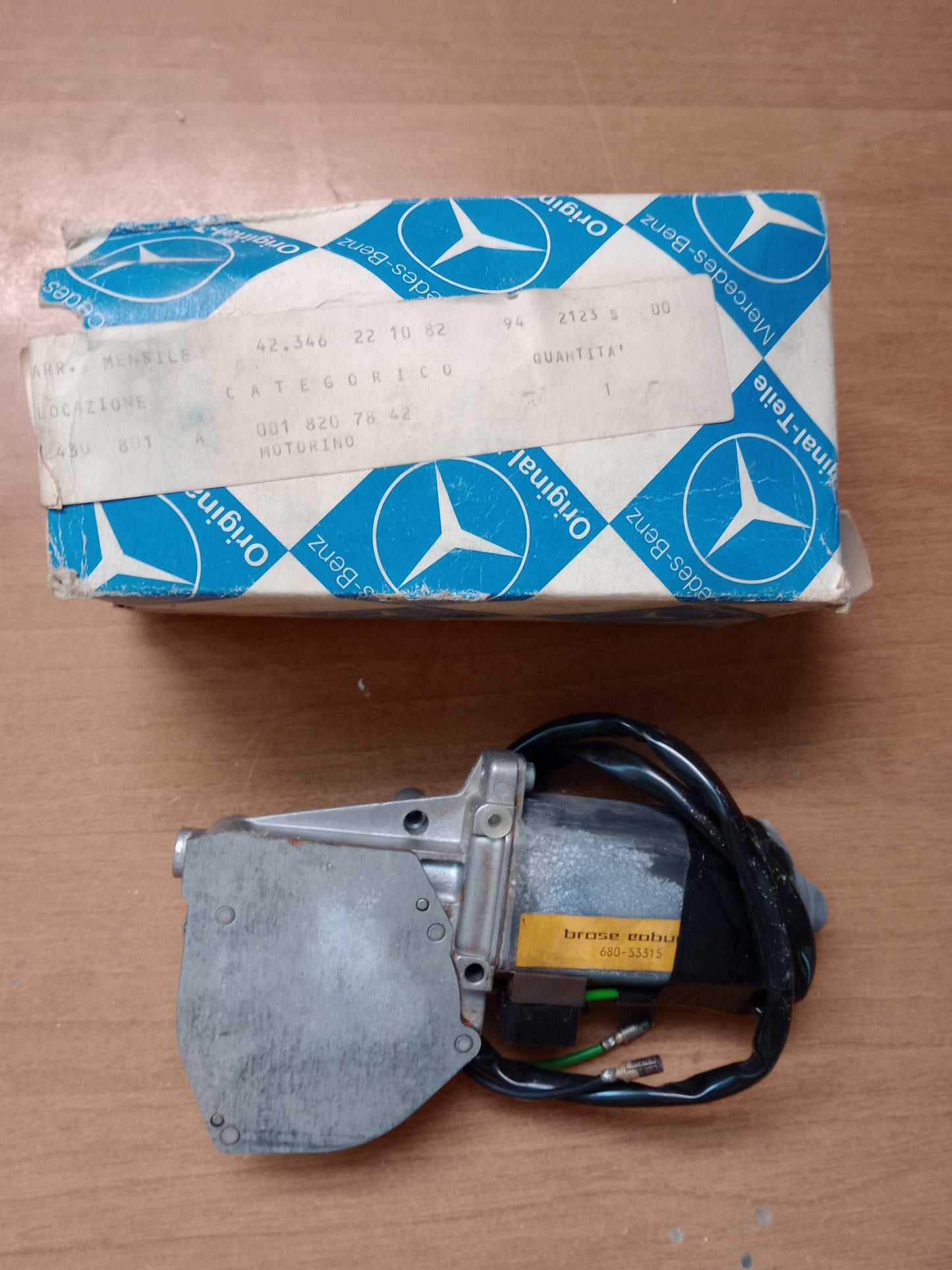 Motore elettrico alzacristallo Mercedes (A0018207842)