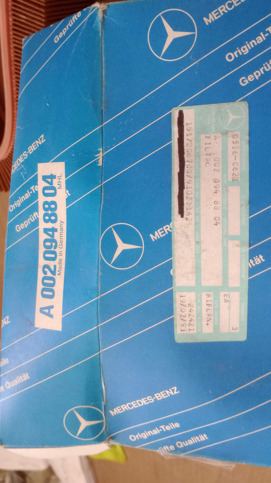 Filtro aria Mercedes(A0020948804)